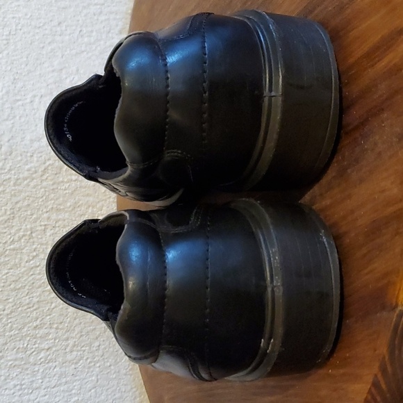 Ecco- Mens Black Leather Slip On Loafers Dress Shoes Comfort New! Sz.13 main image 12